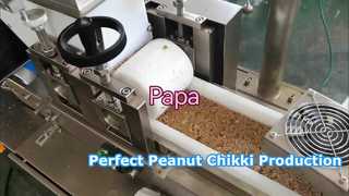 Papa Small P320 Fıstık Chikki Ürün Serisi test videosu